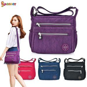 Spencer Crossbody Handbag Large Capacity Messenger Satchel Shoulder Bag